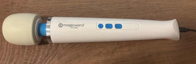 A Vibratex Magic Wand Plus, USB-C modded for global self-pleasuring.